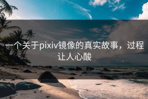 一个关于pixiv镜像的真实故事，过程让人心酸