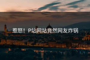 惹怒！P站网站竟然网友炸锅