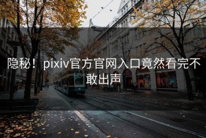 隐秘！pixiv官方官网入口竟然看完不敢出声